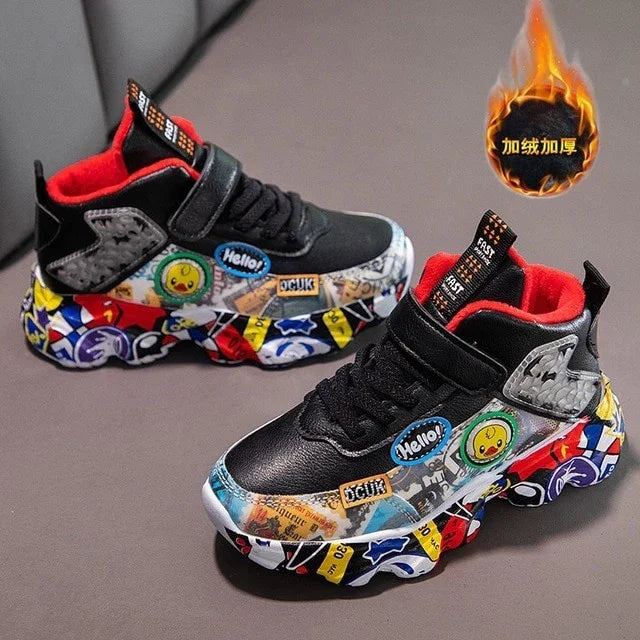 Girls Boys Light Sport Shoes Cartoon Leather Children - GuGuTon baby store - Baby Fashion - Toddlers Outfits - Babies Outfits - Toddler Clothes - Kids Clothing - Newborn Clothes - Newborn Wear - Kids Wear - Trending Clothes - Trending Outfits - Fall Fashion - Winter Fashion - Girls Clothes - Boys Clothes - Babies Wear - Kids Accessories - KidsWear - Summer Clothes - Summer Fashion - Summer Trend - Falls Sweaters - Tops - Bottom - Jeans - Blouse - Dresses - Newborn Dresses - Toys