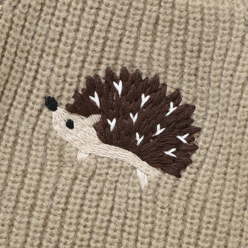 Noah Infant Cute Cartoon Hedgehog Sweater