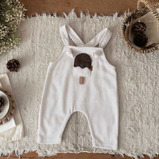 Fuzzy Patch Jumpsuit