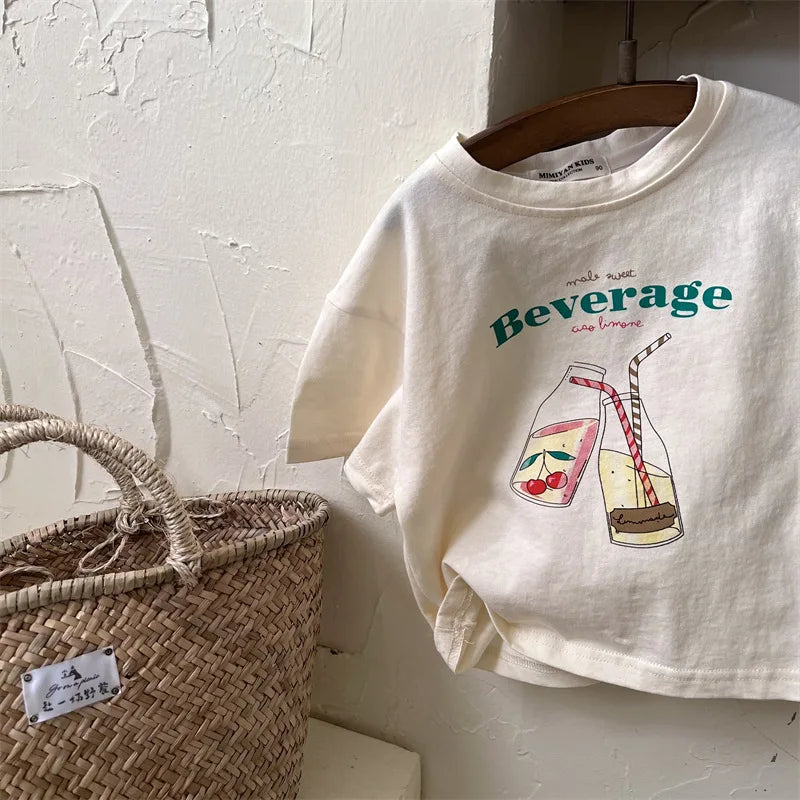 Carlos Cotton Cartoon Infant Toddler Tees - GuGuTon baby store - Baby Fashion - Toddlers Outfits - Babies Outfits - Toddler Clothes - Kids Clothing - Newborn Clothes - Newborn Wear - Kids Wear - Trending Clothes - Trending Outfits - Fall Fashion - Winter Fashion - Girls Clothes - Boys Clothes - Babies Wear - Kids Accessories - KidsWear - Summer Clothes - Summer Fashion - Summer Trend - Falls Sweaters - Tops - Bottom - Jeans - Blouse - Dresses - Newborn Dresses - Toys