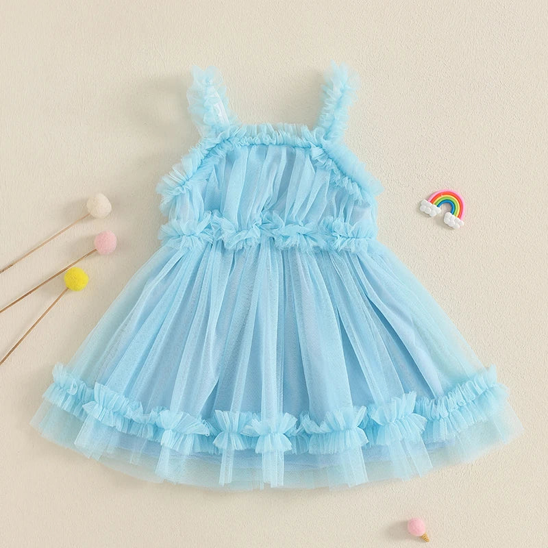 Maya Lioraitiin Toddler Girl Summer Tulle Dress