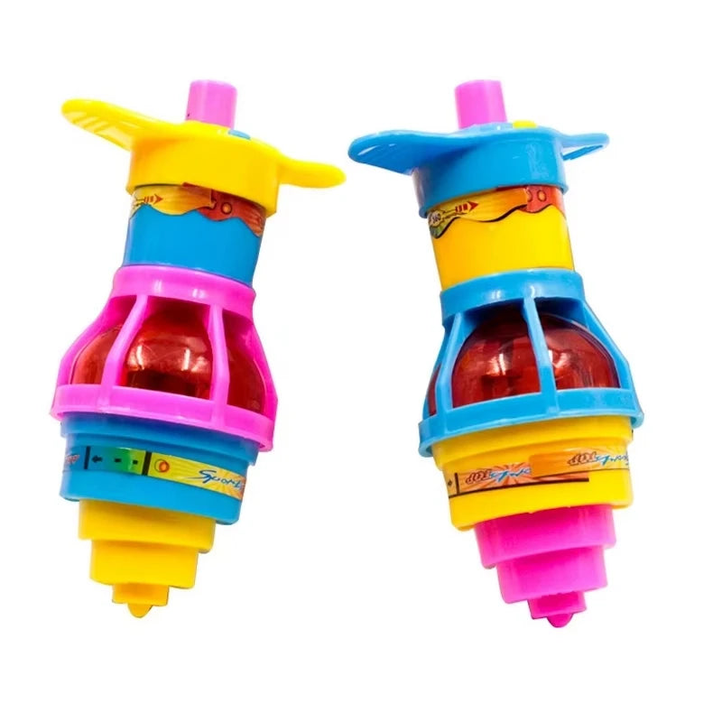 Light Up LED Toys Flashing Spinning Tops With Gyroscope Novelty Bulk Toys Sensory Toys