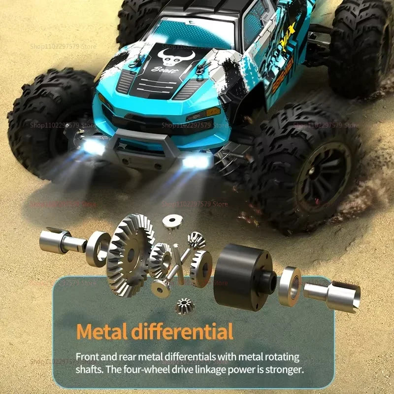 1:16 MAX/PRO Remote Control Car High Speed 80KM/H 4WD Off-Road Drift RC Racing Vehicle For Kids Adults Outdoor Toys Truck Gifts