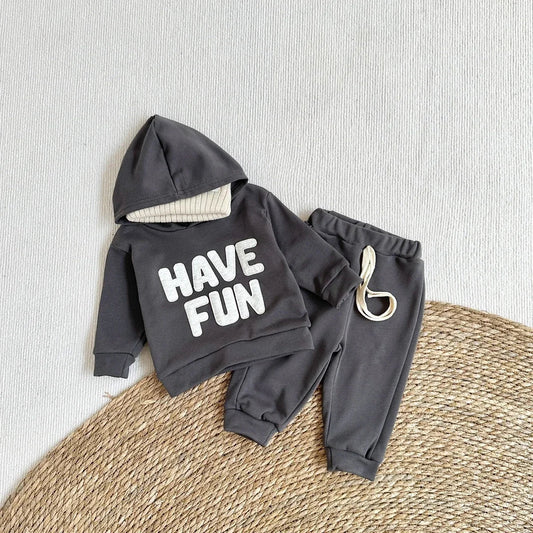 Jaxson Have Fun Hooded Jogger Set