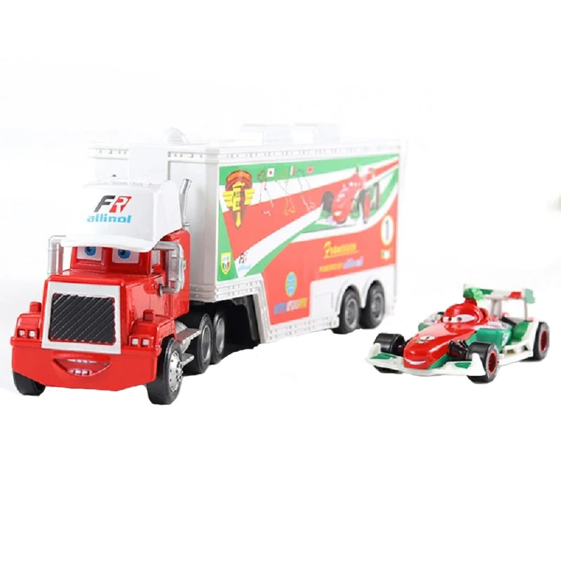 Cars 2 Mack Truck Pixar racing car Lightning McQueen Jackson Storm mini Car