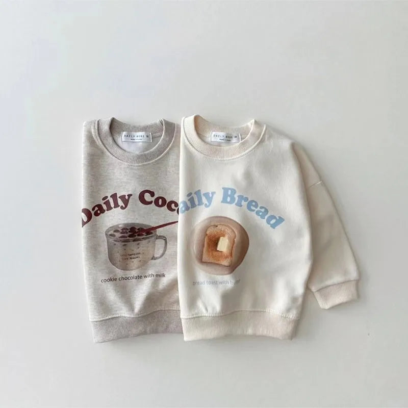 Marcos Infant Autumn Loose Cartoon Sweater