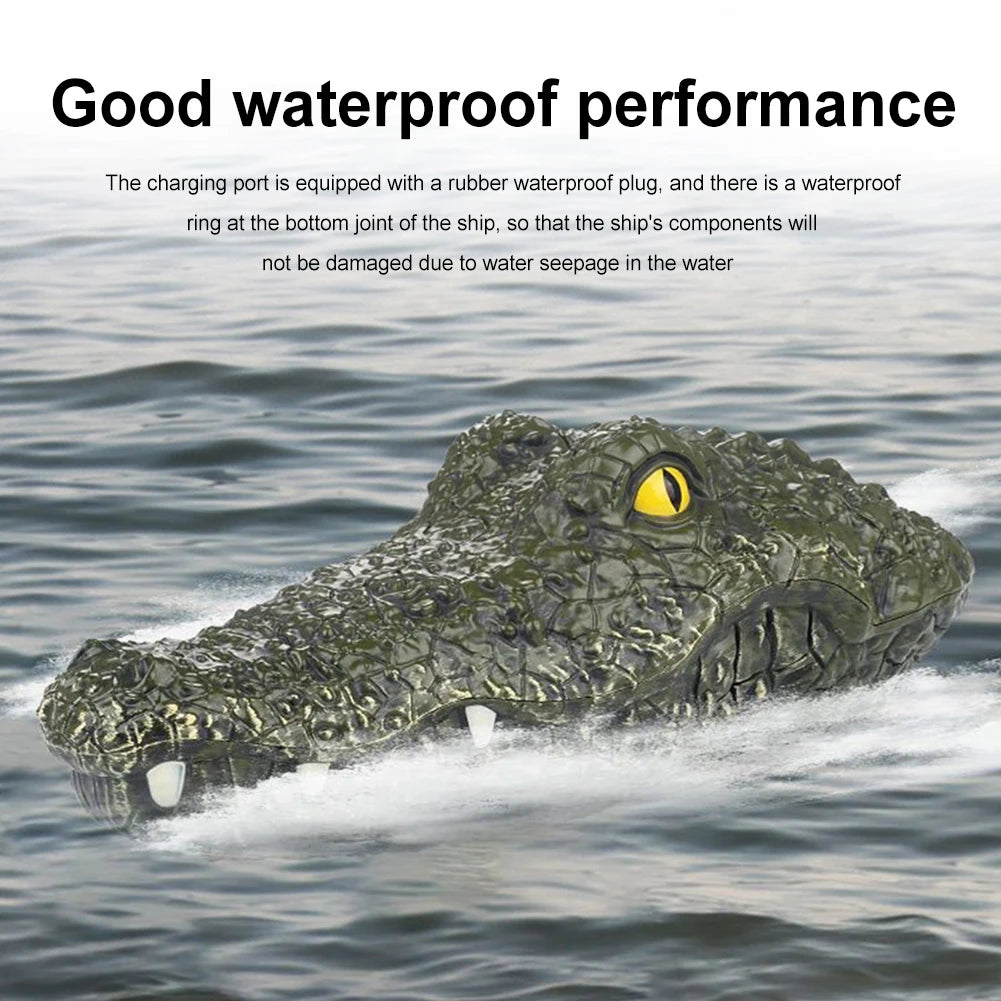 Remote Control Alligator Head 2.4GHz Remote Control Electric Racing Boat