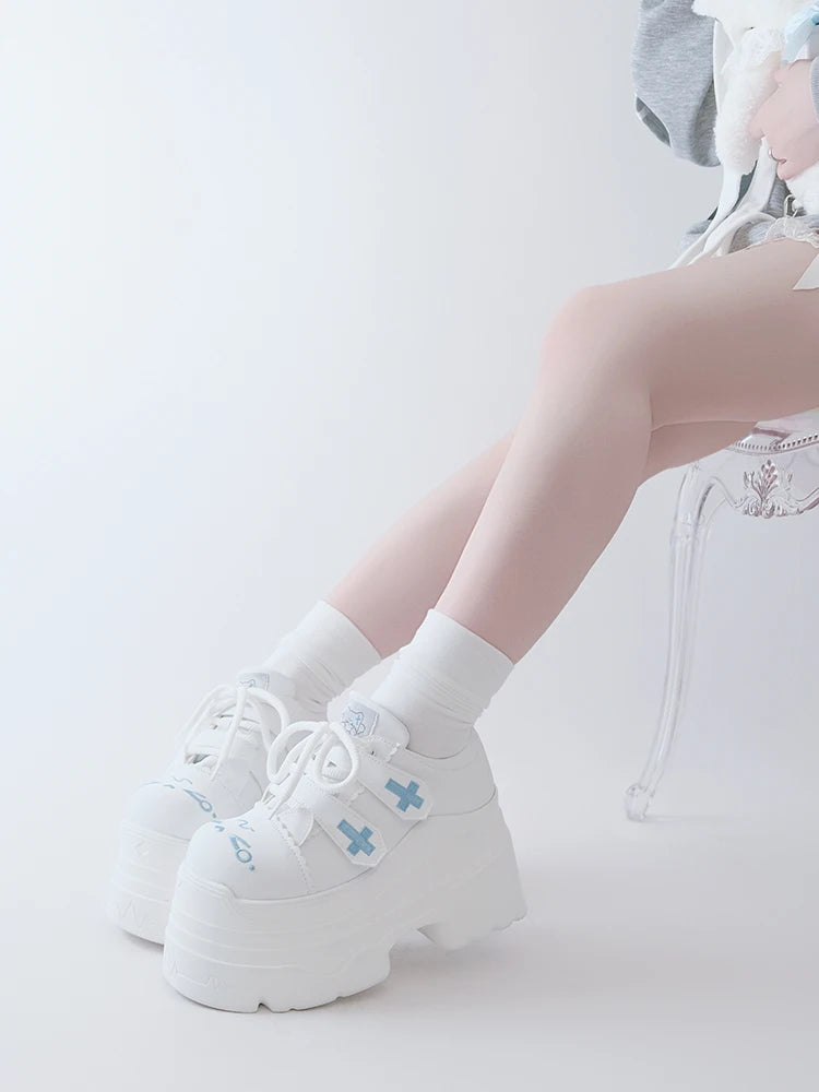 Japanese Girl Original Subculture Lolita Girl Thick Soled Shoes Sweet Big Toe Shoes Cute Loli Tea Party Single Shoes