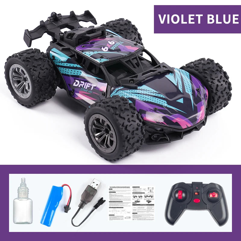Children's Alloy Remote Control Car Morphing Six-Wheeled RC Off-Road