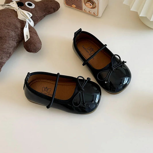 Girl Korean Version Mary Jane Slip-on Small Shoes 2024 Spring and Autumn