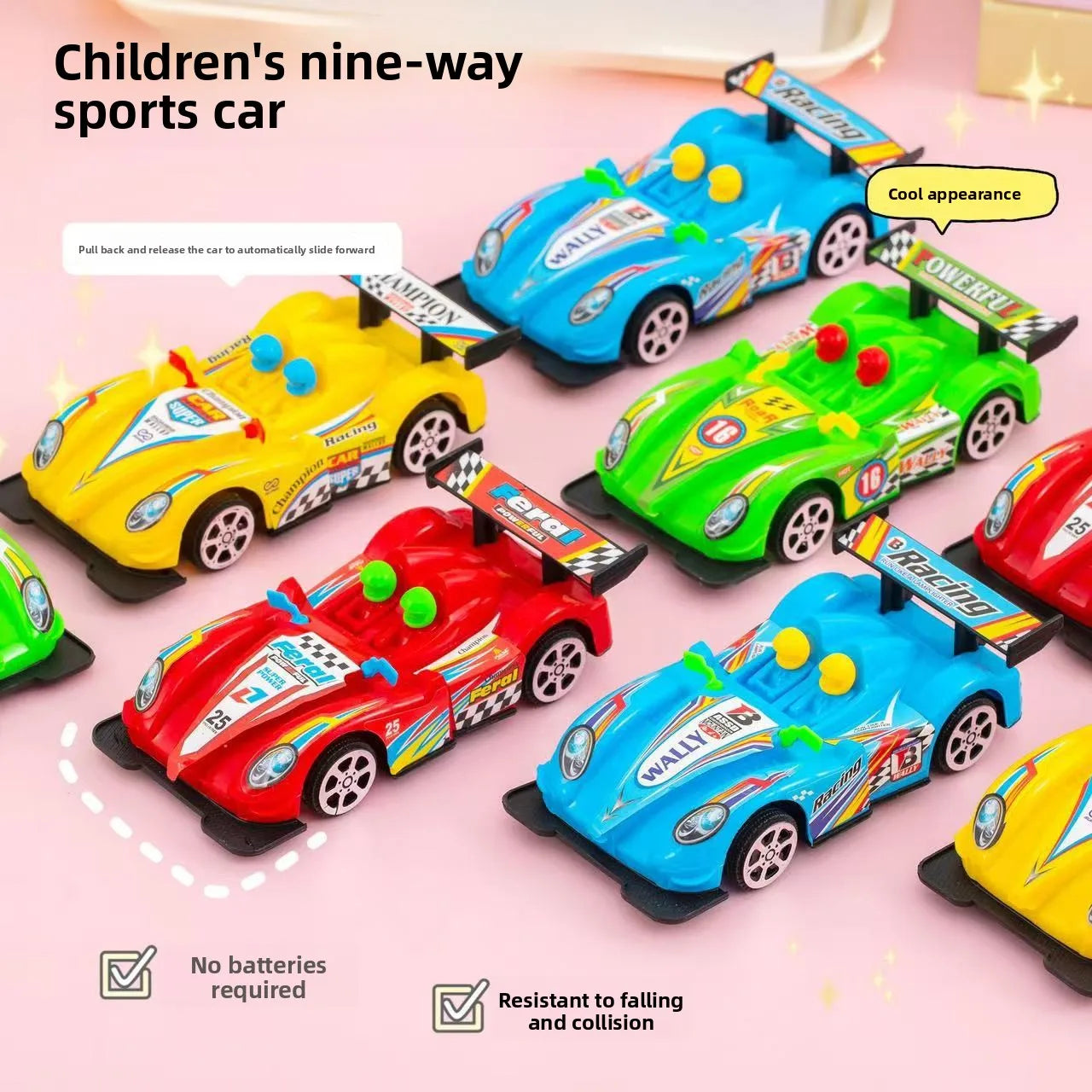 Children's toys wholesale boys toy car boxed interactive inertia off-road car