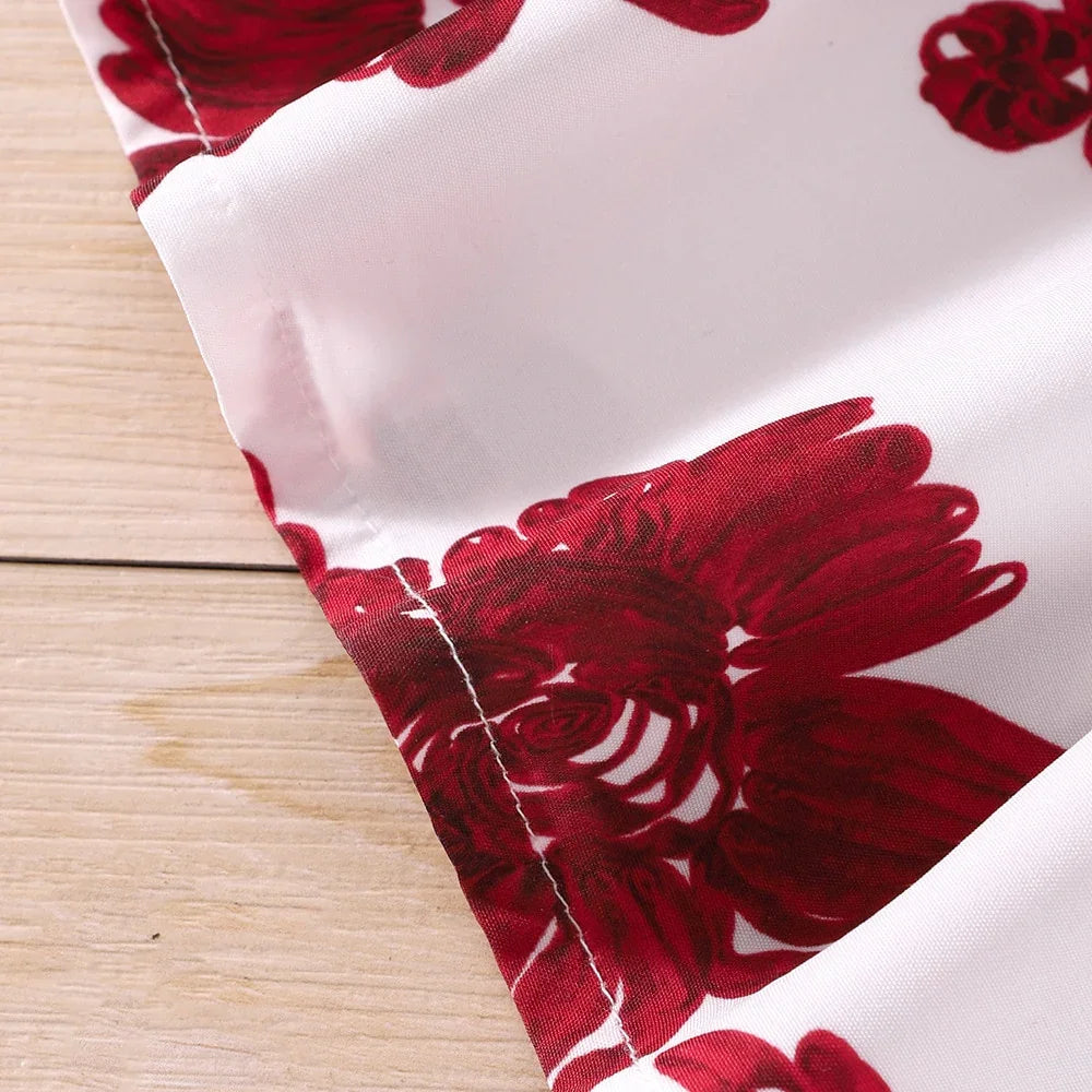 Viola Casual Dress for Girls Summer Toddler Sleeve Floral Print - GuGuTon baby store - Baby Fashion - Toddlers Outfits - Babies Outfits - Toddler Clothes - Kids Clothing - Newborn Clothes - Newborn Wear - Kids Wear - Trending Clothes - Trending Outfits - Fall Fashion - Winter Fashion - Girls Clothes - Boys Clothes - Babies Wear - Kids Accessories - KidsWear - Summer Clothes - Summer Fashion - Summer Trend - Falls Sweaters - Tops - Bottom - Jeans - Blouse - Dresses - Newborn Dresses - Toys