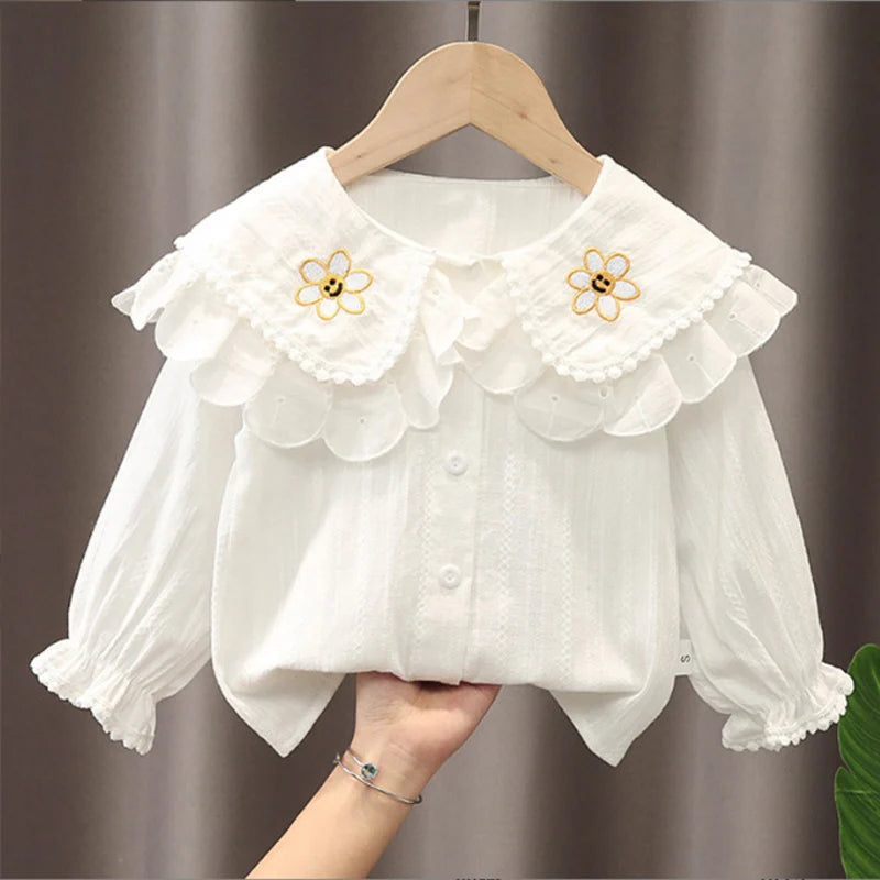 Wendy Princess Embroidered Blouse Top
