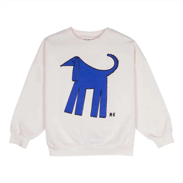 Miguel Winter Cotton Letter Baby Pullover Sweater