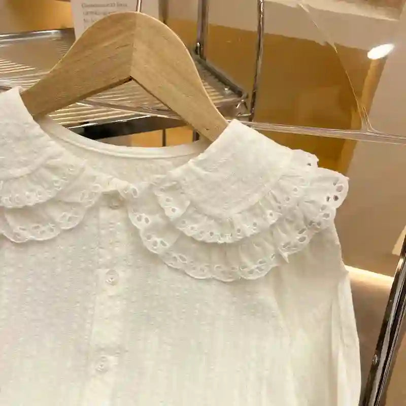 Lia Long Sleeve Princess Doll Collar Tops