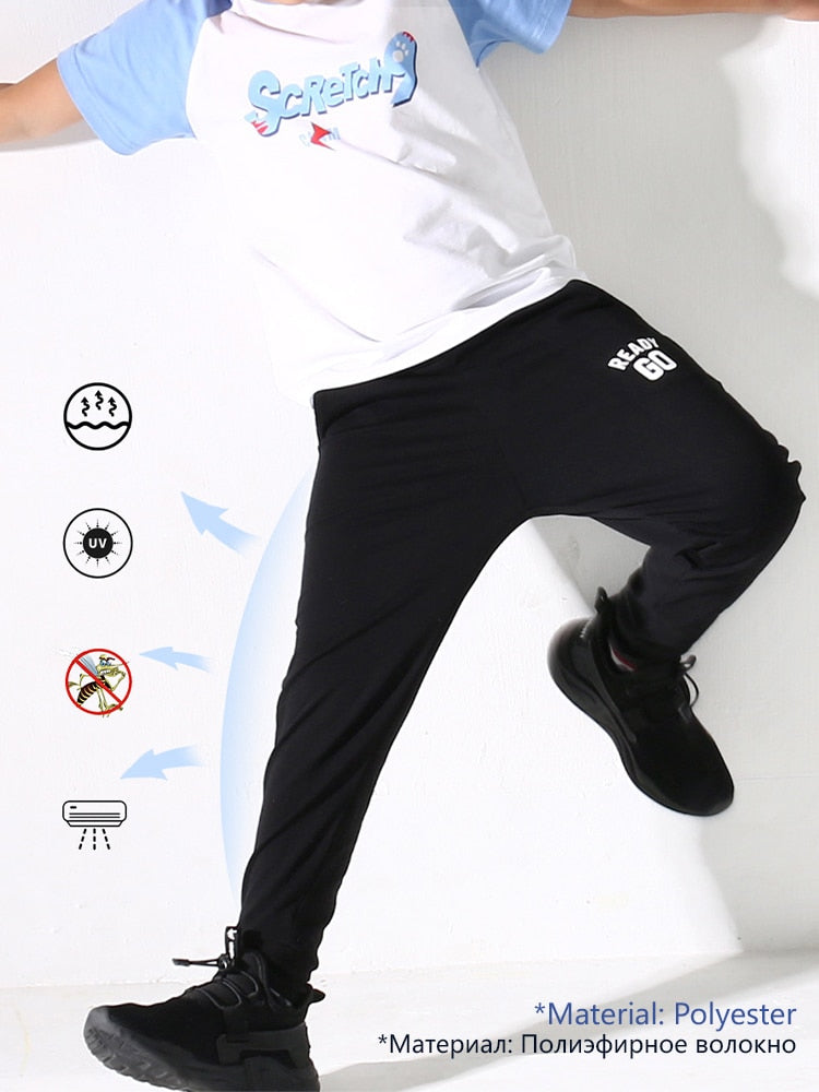 Loose Breathable Trousers Cool Kid Summer Straight Casual Pants - GuGuTon baby store - Baby Fashion - Toddlers Outfits - Babies Outfits - Toddler Clothes - Kids Clothing - Newborn Clothes - Newborn Wear - Kids Wear - Trending Clothes - Trending Outfits - Fall Fashion - Winter Fashion - Girls Clothes - Boys Clothes - Babies Wear - Kids Accessories - KidsWear - Summer Clothes - Summer Fashion - Summer Trend - Falls Sweaters - Tops - Bottom - Jeans - Blouse - Dresses - Newborn Dresses - Toys