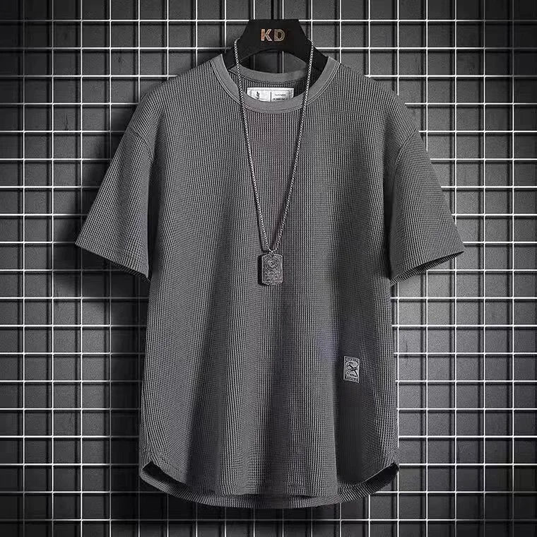 Isaac Round Neck Loose Hong Kong Style Tees - GuGuTon baby store - Baby Fashion - Toddlers Outfits - Babies Outfits - Toddler Clothes - Kids Clothing - Newborn Clothes - Newborn Wear - Kids Wear - Trending Clothes - Trending Outfits - Fall Fashion - Winter Fashion - Girls Clothes - Boys Clothes - Babies Wear - Kids Accessories - KidsWear - Summer Clothes - Summer Fashion - Summer Trend - Falls Sweaters - Tops - Bottom - Jeans - Blouse - Dresses - Newborn Dresses - Toys