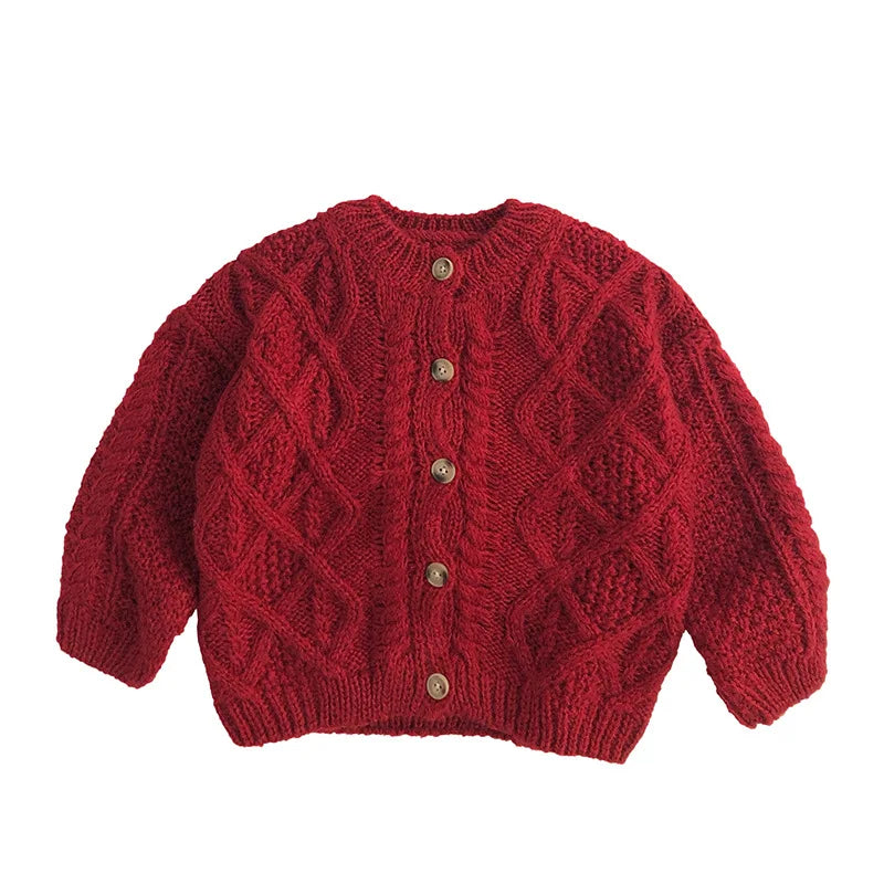 Kevin Children's Winter Knitted Sweater