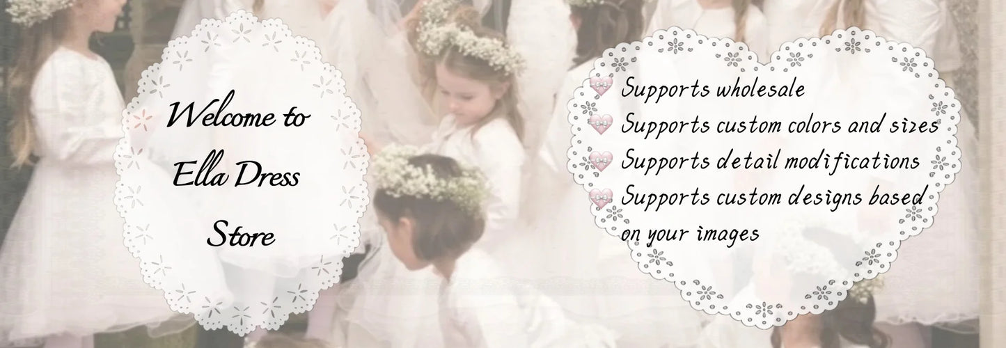 Flower Girl Dress White Satin A-Line Bow Back Long Train Flower Girl Gown Toddler Wedding Pageant Events Customized Wholesale