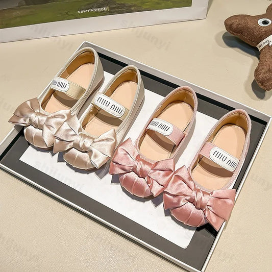 Girl Princess Shoe Butterfly Cute Kids Shoes Spring Autumn Fashion Mary