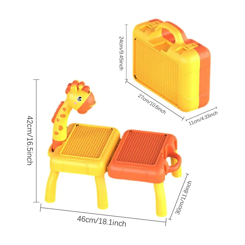 Drawing Projector for Kids, Mini Multi-Functional Writing Board Learning Drawing Educational Toys, Ideal Toy for 3+ Girls & Boys