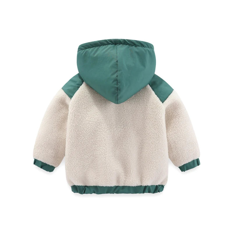 Saul Zipper Hooded Children Outerwear Sweater