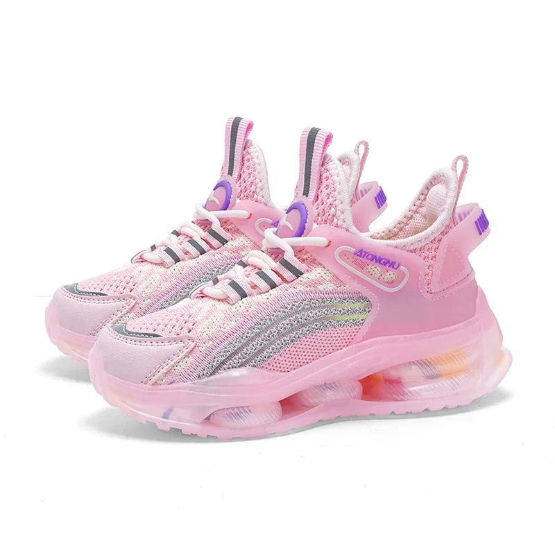 Brand Kids Sneakers Breathable Casual Shoes For Boys Girls - GuGuTon baby store - Baby Fashion - Toddlers Outfits - Babies Outfits - Toddler Clothes - Kids Clothing - Newborn Clothes - Newborn Wear - Kids Wear - Trending Clothes - Trending Outfits - Fall Fashion - Winter Fashion - Girls Clothes - Boys Clothes - Babies Wear - Kids Accessories - KidsWear - Summer Clothes - Summer Fashion - Summer Trend - Falls Sweaters - Tops - Bottom - Jeans - Blouse - Dresses - Newborn Dresses - Toys