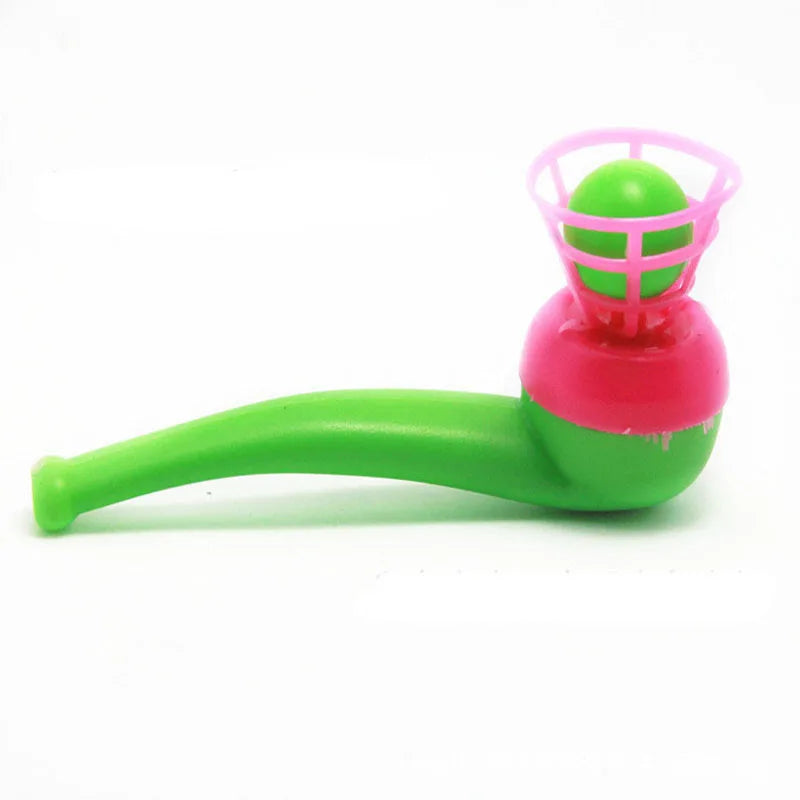 3pcs Plastic Pipe Blowing Ball Toys Outdoor Games Balance Training Toys Learning Toys