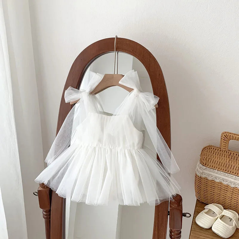 Ana Sleeveless Lace Bodysuit for Baby Girls
