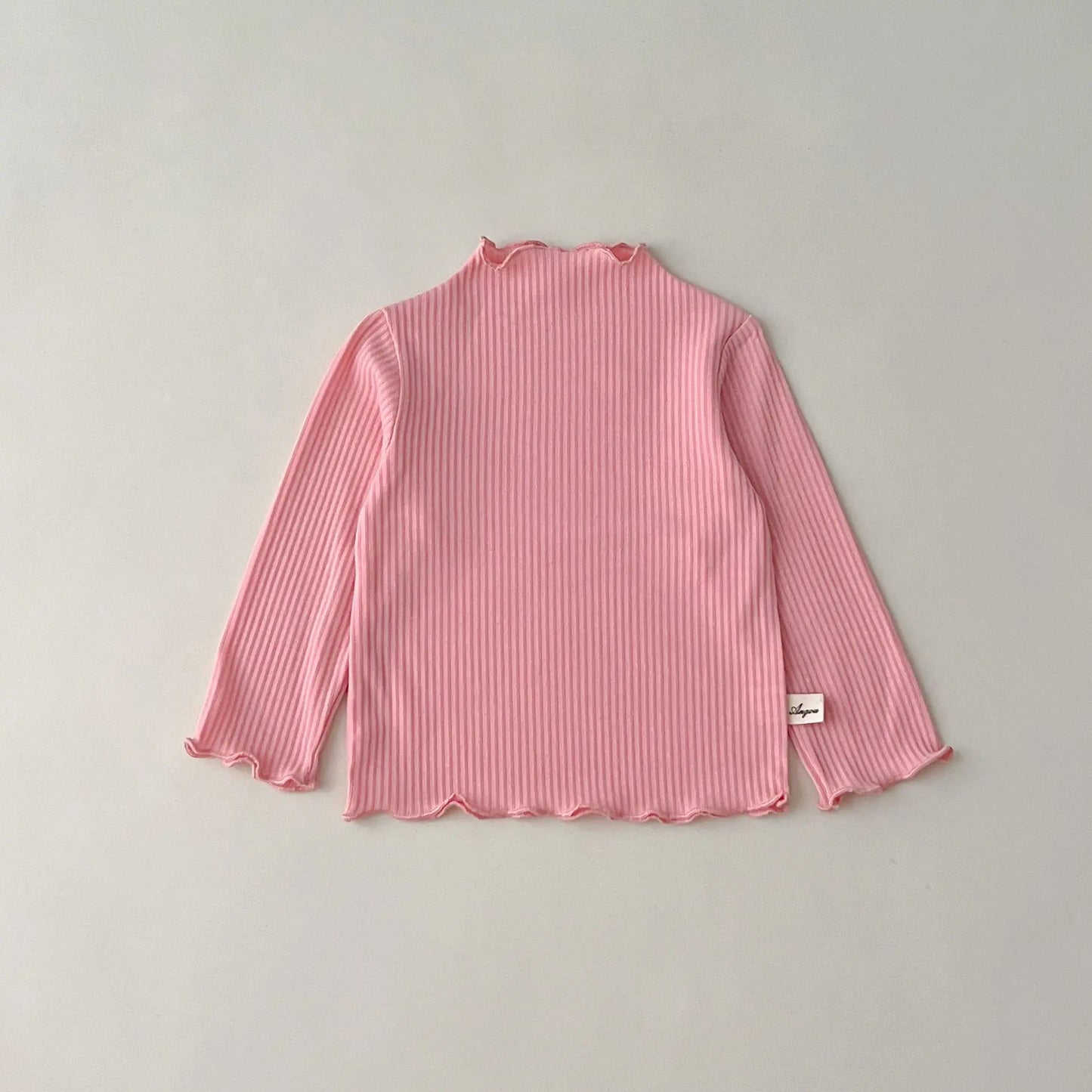 Claudia Long Sleeves Bottoming Solid Casual Top