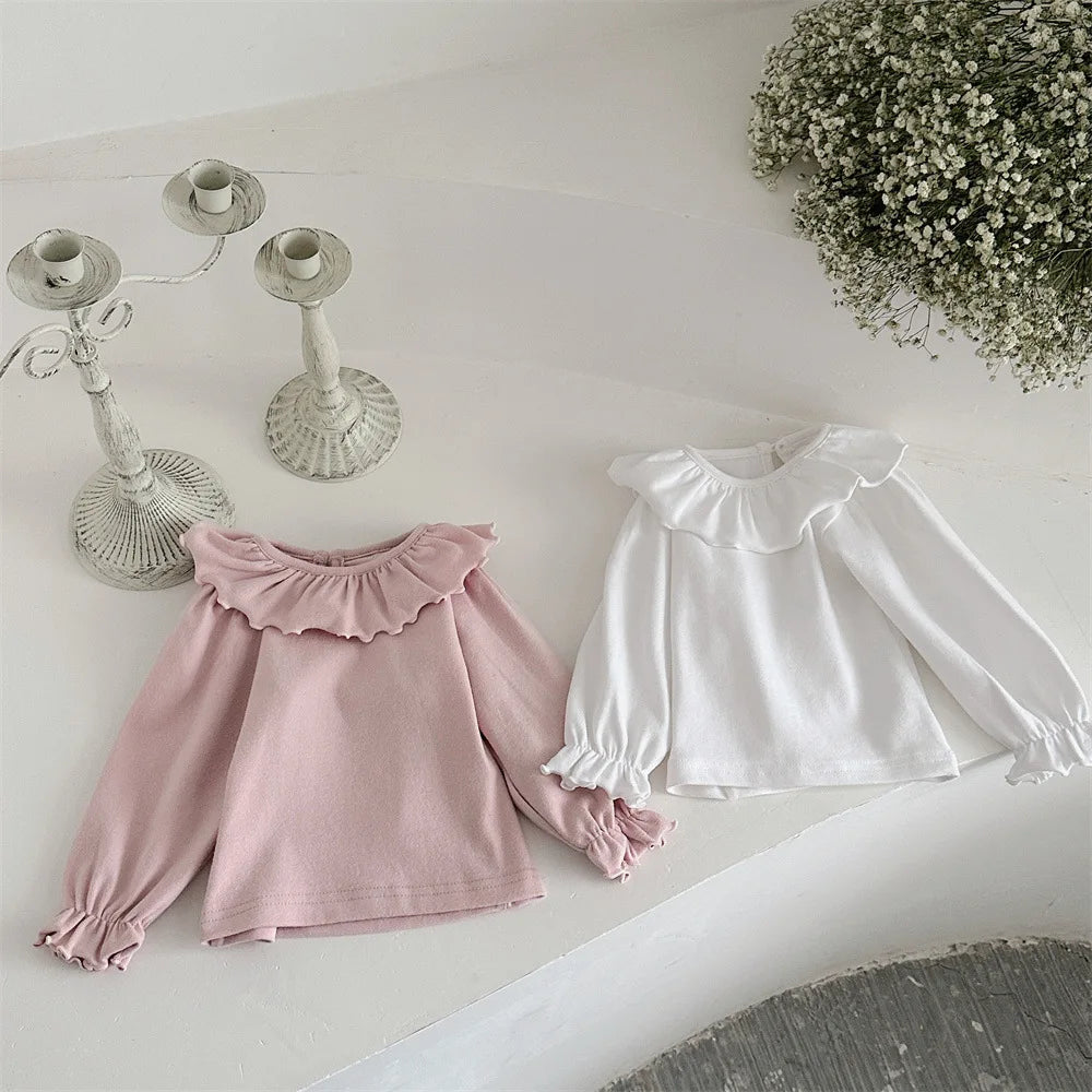 Amanda Long Sleeve Bottoming All -Match Tops