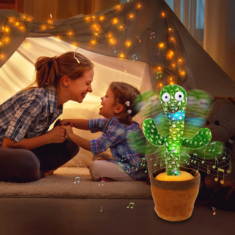 Dancing Cactus Toy for Kids - Musical Plush Speaker