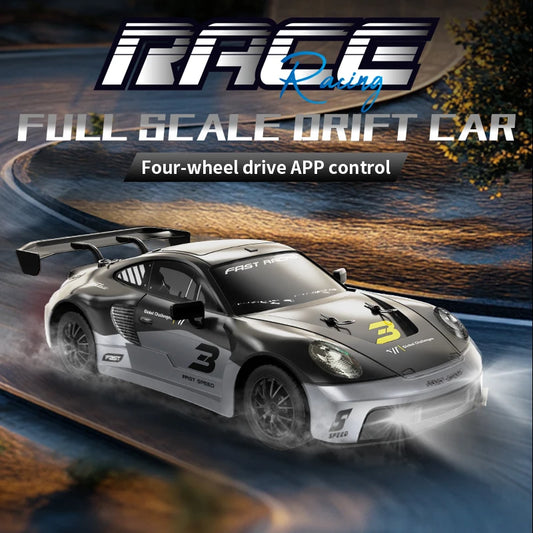 KF28 1:16 4WD RC Rally Car 2.4G High Speed Remote Control Racing Car with Full Proportional Throttle & Steering — Great Gift for