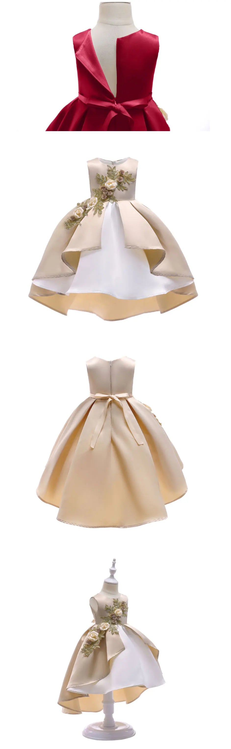 Baby Girl Birthday Dress for Girl 2-10 Year Birthday Dress 2023 New Fashion Cute Princess Baby Dress