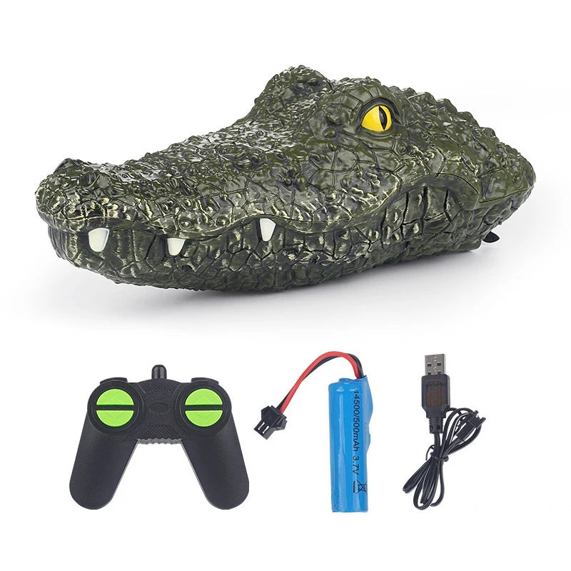 Remote Control Alligator Head 2.4GHz Remote Control Electric Racing Boat