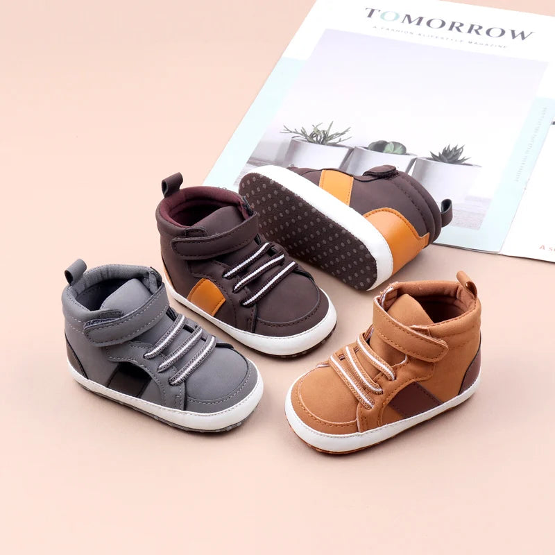 Yankee Baby Shoes Soft Cotton for 0-18 Months Toddlers