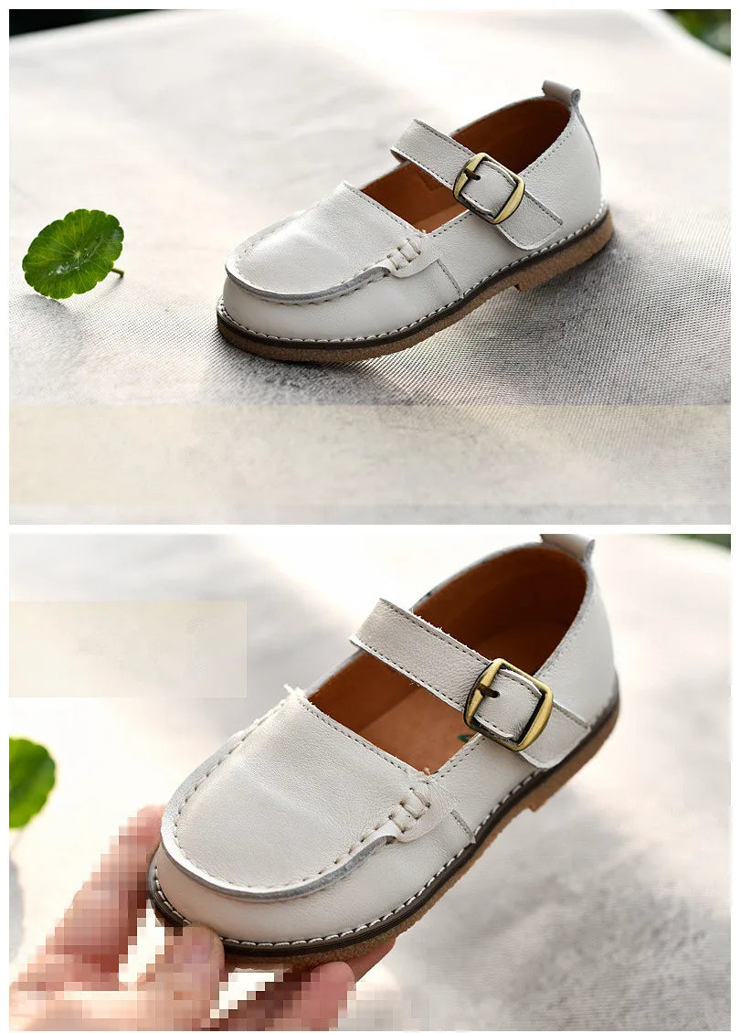 Sprng Formal Occasion Children Casual Shoes Cowhide Boys Shoes