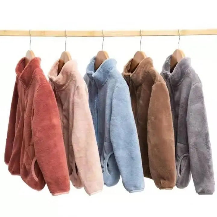 Elizabet Autumn Winter Girls Casual Long Sleeve Fleece Jacket - GuGuTon baby store - Baby Fashion - Toddlers Outfits - Babies Outfits - Toddler Clothes - Kids Clothing - Newborn Clothes - Newborn Wear - Kids Wear - Trending Clothes - Trending Outfits - Fall Fashion - Winter Fashion - Girls Clothes - Boys Clothes - Babies Wear - Kids Accessories - KidsWear - Summer Clothes - Summer Fashion - Summer Trend - Falls Sweaters - Tops - Bottom - Jeans - Blouse - Dresses - Newborn Dresses - Toys