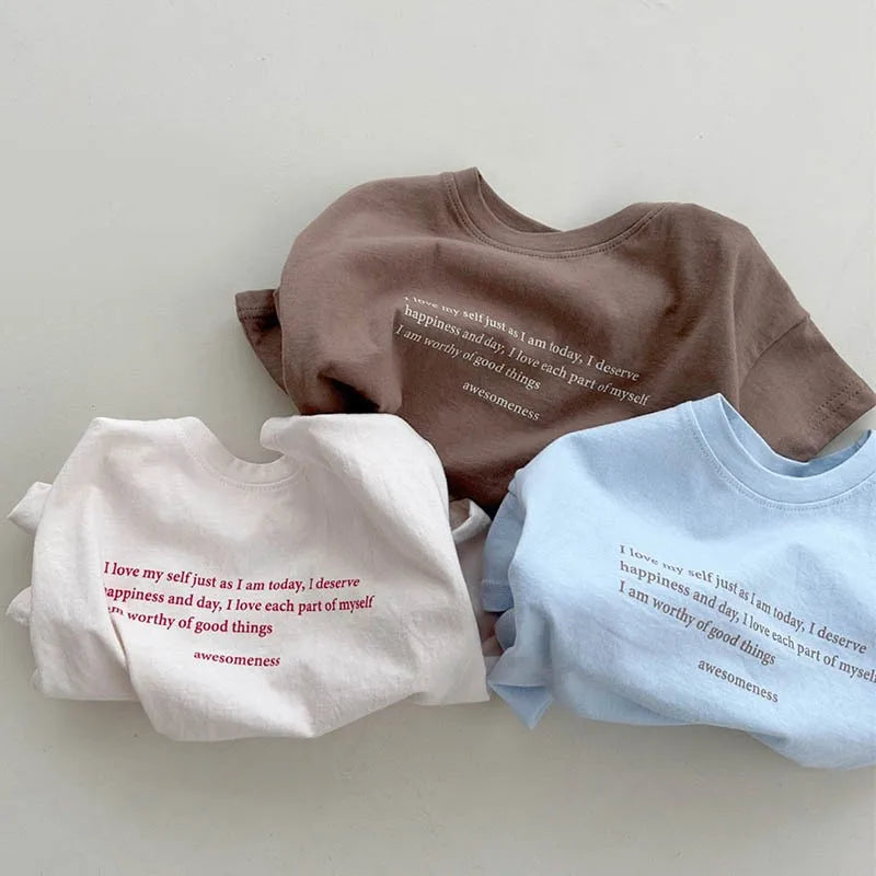 Benjamin Short Sleeve Cotton Tees - GuGuTon baby store - Baby Fashion - Toddlers Outfits - Babies Outfits - Toddler Clothes - Kids Clothing - Newborn Clothes - Newborn Wear - Kids Wear - Trending Clothes - Trending Outfits - Fall Fashion - Winter Fashion - Girls Clothes - Boys Clothes - Babies Wear - Kids Accessories - KidsWear - Summer Clothes - Summer Fashion - Summer Trend - Falls Sweaters - Tops - Bottom - Jeans - Blouse - Dresses - Newborn Dresses - Toys