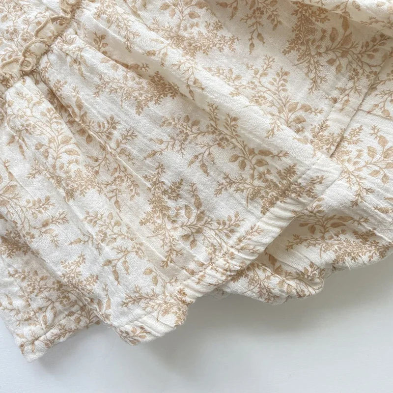 Printing Newborn Baby Girl Romper