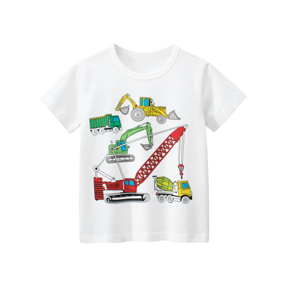 William Children's Short Sleeved Tees - GuGuTon baby store - Baby Fashion - Toddlers Outfits - Babies Outfits - Toddler Clothes - Kids Clothing - Newborn Clothes - Newborn Wear - Kids Wear - Trending Clothes - Trending Outfits - Fall Fashion - Winter Fashion - Girls Clothes - Boys Clothes - Babies Wear - Kids Accessories - KidsWear - Summer Clothes - Summer Fashion - Summer Trend - Falls Sweaters - Tops - Bottom - Jeans - Blouse - Dresses - Newborn Dresses - Toys
