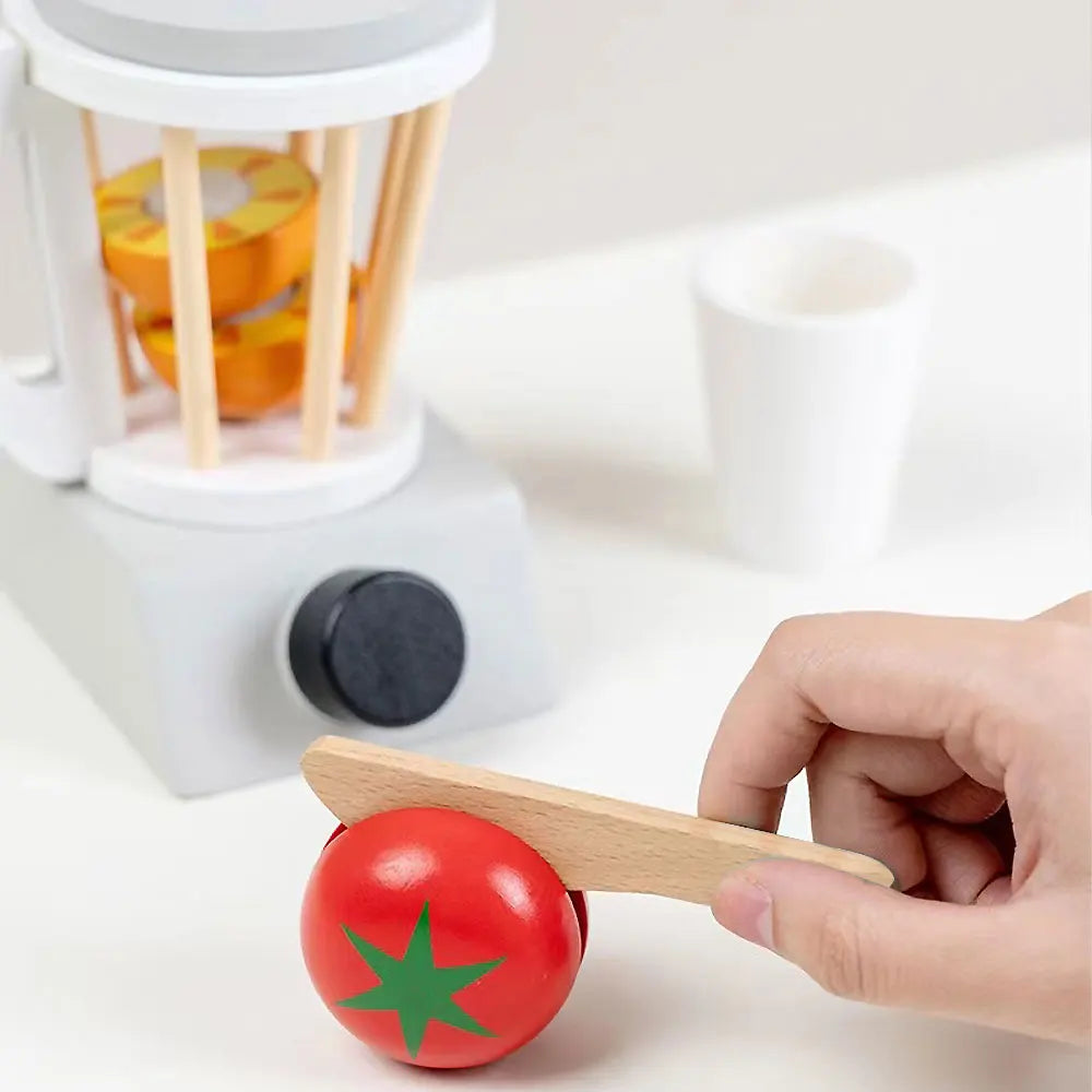 Wooden Kitchen Toys, Pretend Play Role-Playing Games, Realistic Simulation, Gifts for Boys and Girls