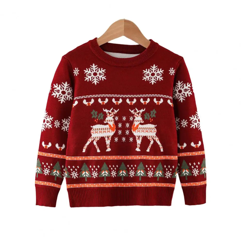 Jochy Cozy Cartoon Design Christmas Sweater