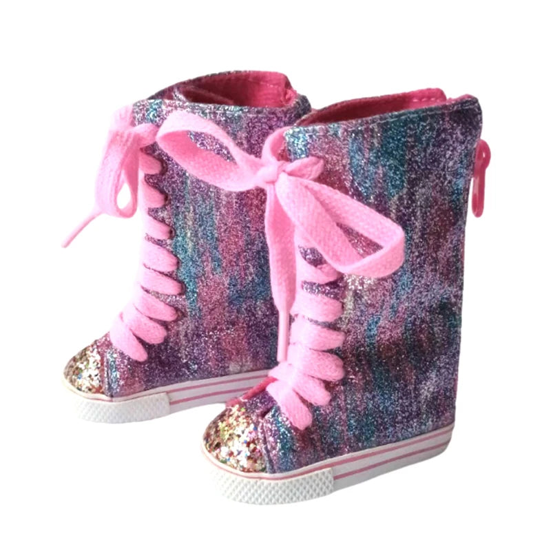Baby Doll Shoes for 43cm Doll Shoes for 18 Inch Girl Doll Princess Shoes Toy  Accessories