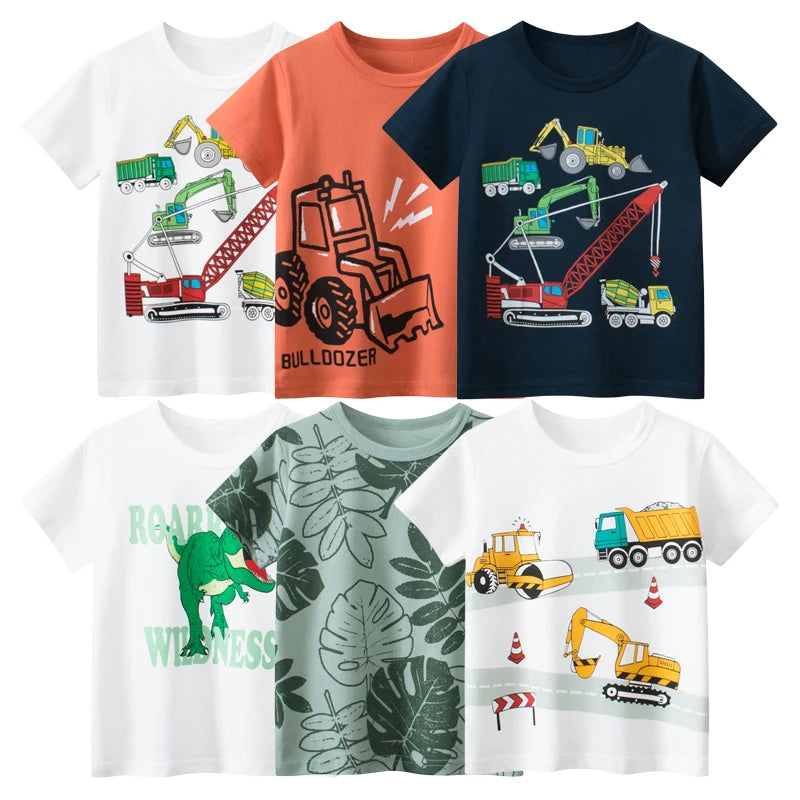 William Children's Short Sleeved Tees - GuGuTon baby store - Baby Fashion - Toddlers Outfits - Babies Outfits - Toddler Clothes - Kids Clothing - Newborn Clothes - Newborn Wear - Kids Wear - Trending Clothes - Trending Outfits - Fall Fashion - Winter Fashion - Girls Clothes - Boys Clothes - Babies Wear - Kids Accessories - KidsWear - Summer Clothes - Summer Fashion - Summer Trend - Falls Sweaters - Tops - Bottom - Jeans - Blouse - Dresses - Newborn Dresses - Toys