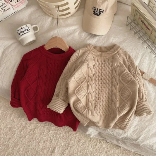 Criss Vintage knitted Twists Sweater