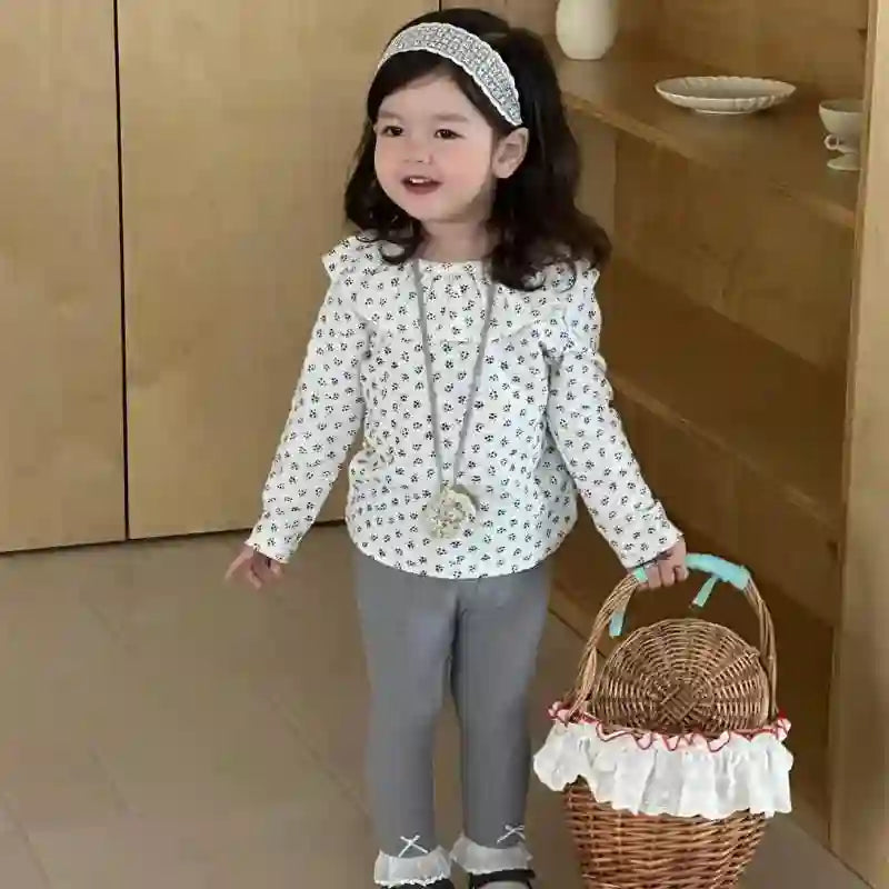 Emma Long Sleeve Shirts Infant Cotton Tops