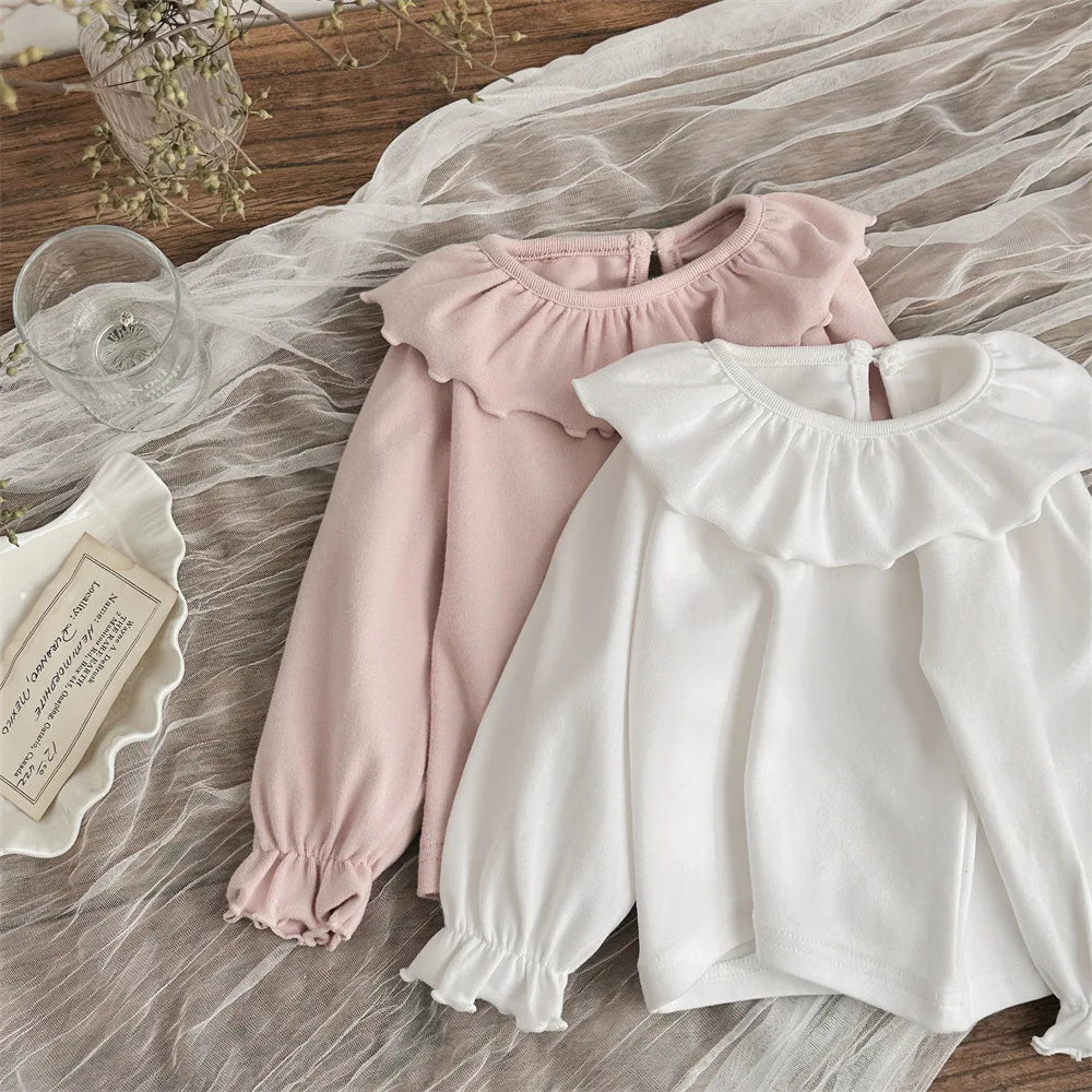 Amanda Long Sleeve Bottoming All -Match Tops