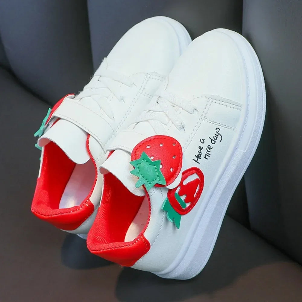 girl shoes 2025 spring autumn sports shoes children's soft-soled