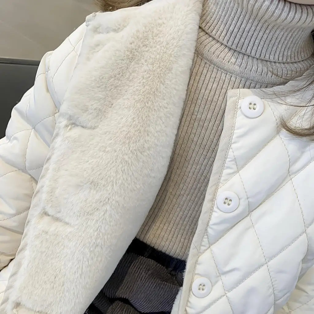 Maria Fashion Girls Jacket Winter Korean Style - GuGuTon baby store - Baby Fashion - Toddlers Outfits - Babies Outfits - Toddler Clothes - Kids Clothing - Newborn Clothes - Newborn Wear - Kids Wear - Trending Clothes - Trending Outfits - Fall Fashion - Winter Fashion - Girls Clothes - Boys Clothes - Babies Wear - Kids Accessories - KidsWear - Summer Clothes - Summer Fashion - Summer Trend - Falls Sweaters - Tops - Bottom - Jeans - Blouse - Dresses - Newborn Dresses - Toys